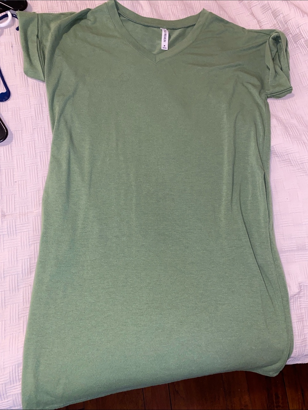 Zenana Women's V-Neck Short Sleeve dress